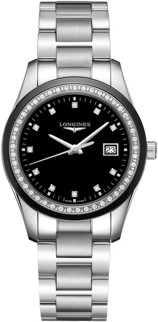 LONGINES Conquest Classic Quartz 36Mm Women'S Watch L2.387.0.57.6 Image 1