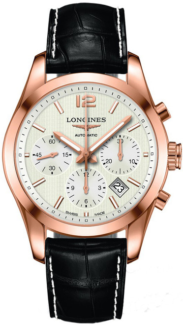 LONGINES Conquest Classic Men'S Luxury Watch L2.786.8.76.3 Image 1 LONGINES Conquest Classic Men'S Luxury Watch L2.786.8.76.3 Image 1