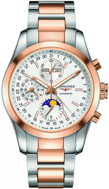 LONGINES Conquest Classic Silver Dial Men'S Luxury Watch L2.798.5.72.7 Image 1