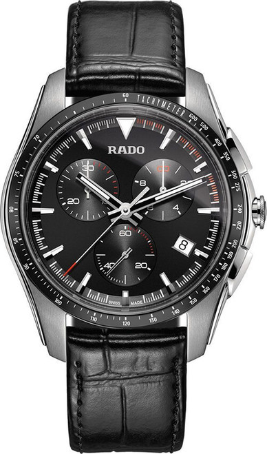 RADO Hyperchrome Chronograph Black Dial Men'S Watch R32259156 Image 1