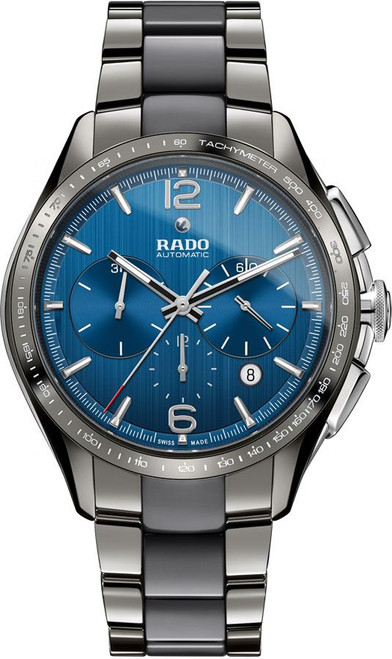 RADO Hyperchrome Automatic Chronograph Blue Dial Men'S Watch R32120202 Image 1 RADO Hyperchrome Automatic Chronograph Blue Dial Men'S Watch R32120202 Image 1