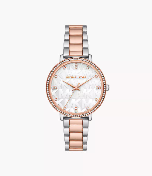MICHAEL KORS Pyper Three-Hand Two-Tone Stainless Steel Watch Mk4920 Image 1 MICHAEL KORS Pyper Three-Hand Two-Tone Stainless Steel Watch Mk4920 Image 1