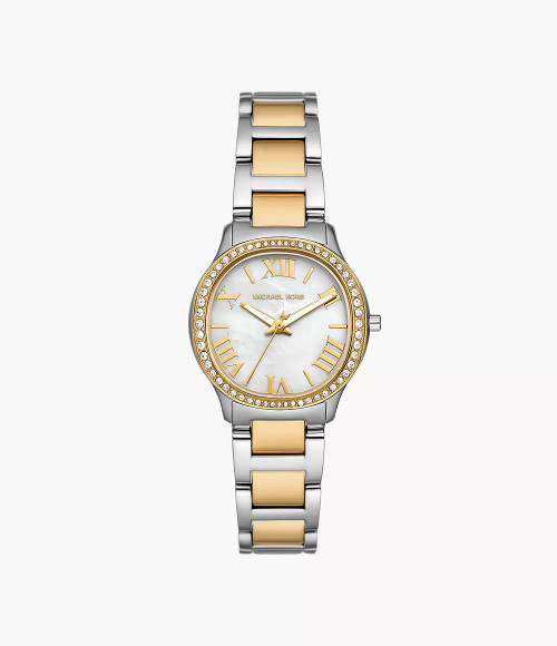 MICHAEL KORS Sage Three-Hand Two-Tone Stainless Steel Watch Mk4910 Image 1