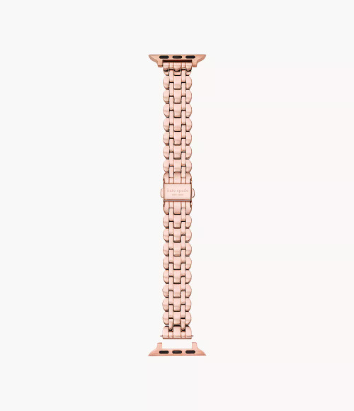 KATE SPADE Rose Gold-Tone Stainless Steel Scallop Band For Apple Watch®, 38/40/41/42Mm Kss0067 Image 1
