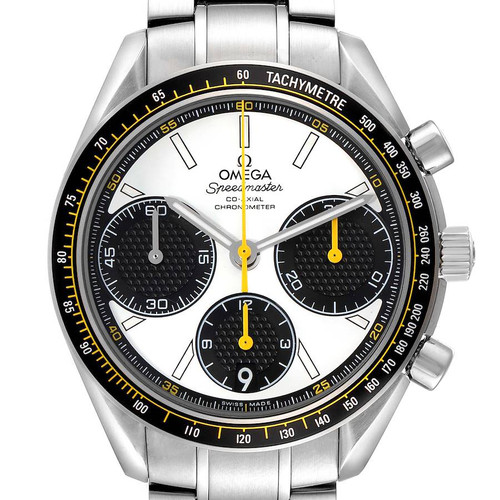 OMEGA Speedmaster Racing Yellow Steel Mens Watch 326.30.40.50.04.001 Image 1