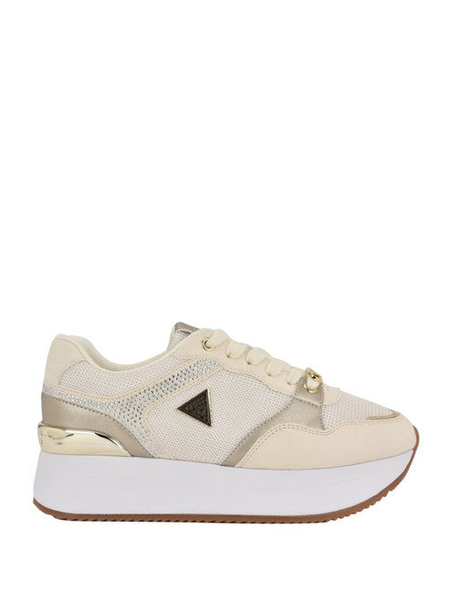 GUESS Novels Studded Platform Jogger Sneakers OFF-WHITE Image 1