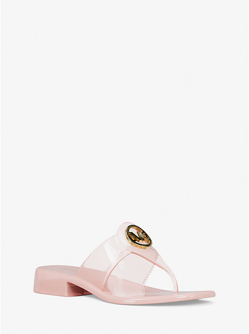 MICHAEL KORS Hannah Jelly T-Strap Sandal