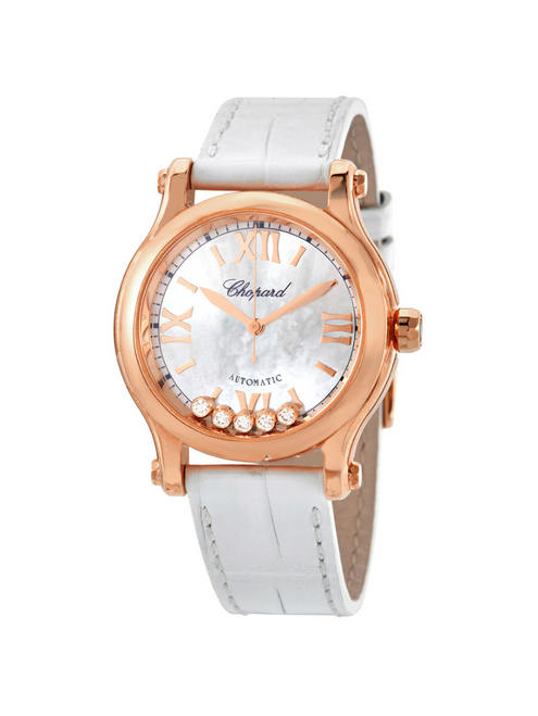 CHOPARD Happy Sport Automatic Diamond Ladies Watch