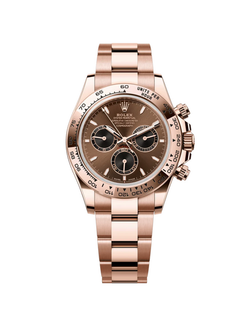 ROLEX Cosmograph Daytona 40mm Everose Gold Chocolate Dial - 126505