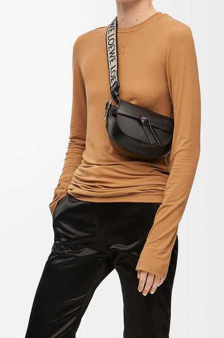 LOEWE  Mini Gate Dual Bag in Black