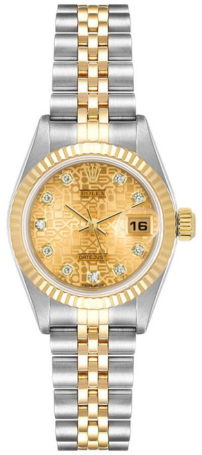 ROLEX Lady-Datejust 26 Diamond Markers Women'S Luxury Watch 79173 Image 1
