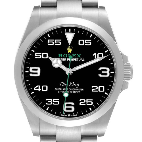 ROLEX Oyster Perpetual Air King Steel Mens Watch 126900 Image 1 ROLEX Oyster Perpetual Air King Steel Mens Watch 126900 Image 1