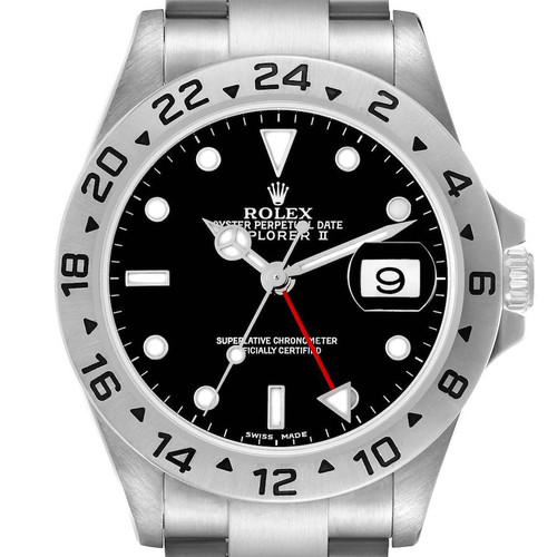 ROLEX Explorer Ii Black Dial Automatic Steel Mens Watch 16570 Image 1