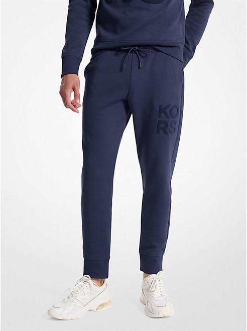 MICHAEL KORS Kors Cotton Blend Joggers MIDNIGHT Image 1