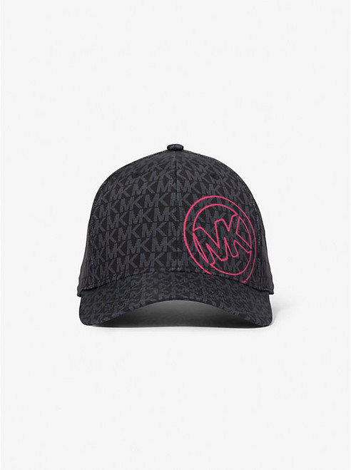 MICHAEL KORS Embellished Signature Logo Baseball Hat