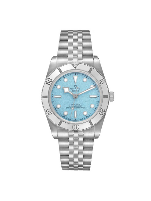 TUDOR Black Bay Fifty Four Lagoon Blue Dial Steel Mens Watch 79000 Box Card