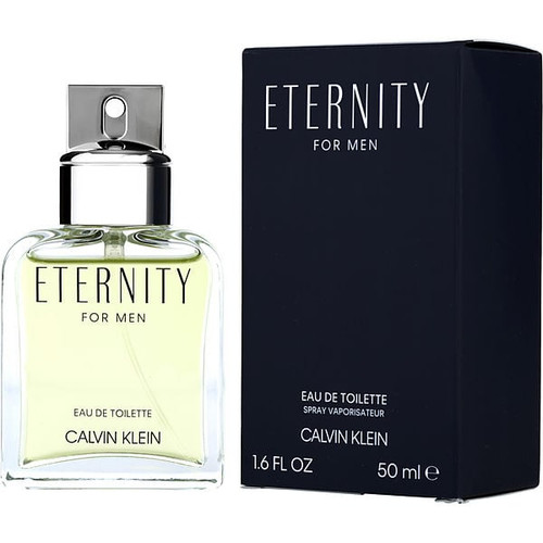 CALVIN KLEIN Eternity Eau De Toilette Spray (New Packaging) 1.6 Oz Image 1