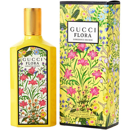 GUCCI Flora Gorgeous Orchid Eau De Parfum Spray 3.4 Oz Image 1