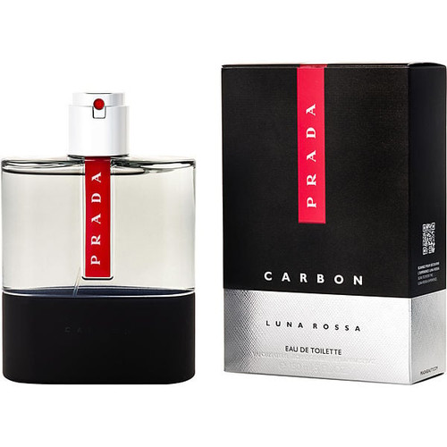 PRADA Luna Rossa Carbon Eau De Toilette Refillable Spray 5.1 Oz Image 1