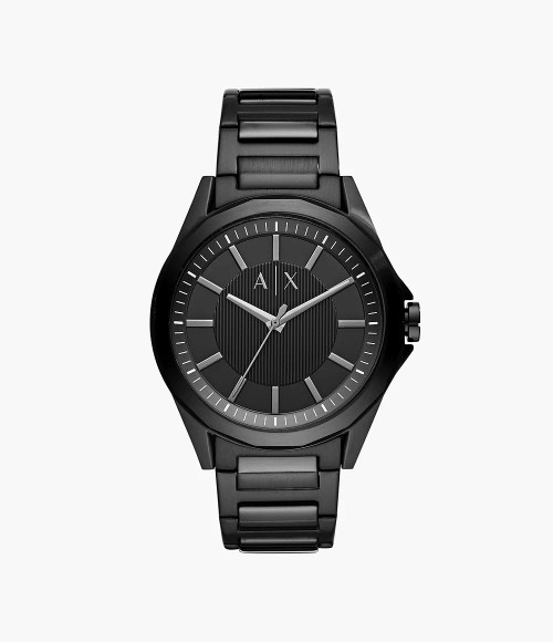 ARMANI EXCHANGE Three-Hand Black Stainless Steel Watch Ax2620 Image 1