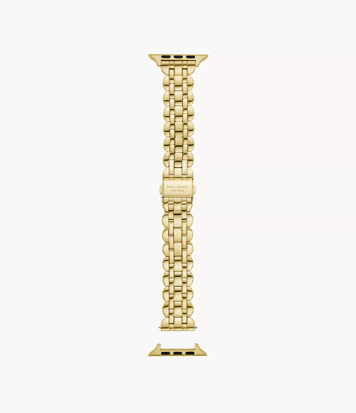 KATE SPADE Gold-Tone Scallop Stainless Steel Bracelet Band For Apple Watch®, 38/40/41/42Mm Kss0143 Image 1