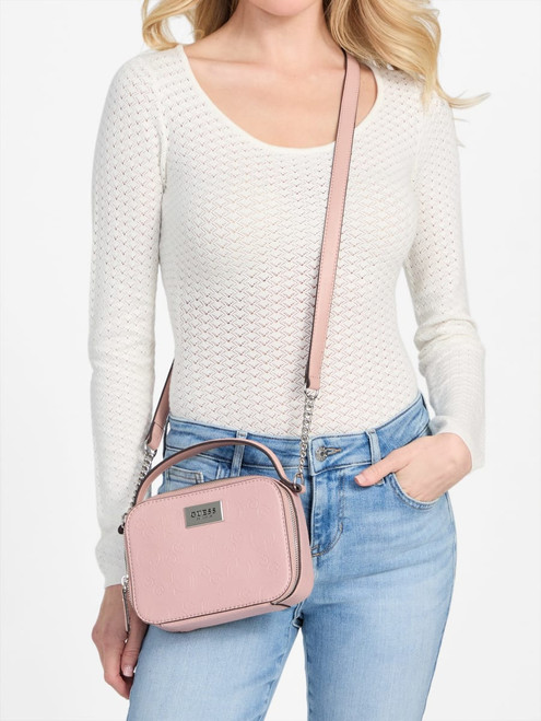 GUESS Adie Zip Crossbody PURPLE Image 1