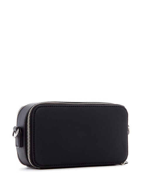 GUESS Lewistown Double Zip Crossbody BLACK Image 1
