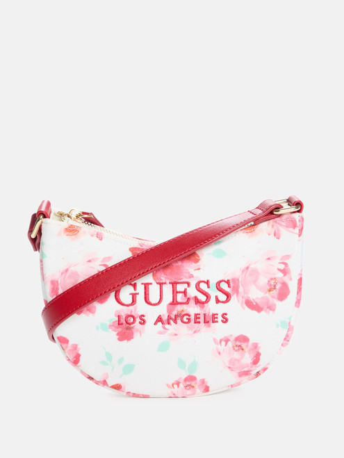 GUESS Crescent Shoulder Bag - Red