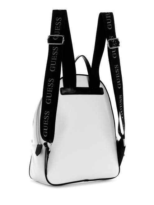 GUESS Amarantha Chain Backpack WHITE Image 1