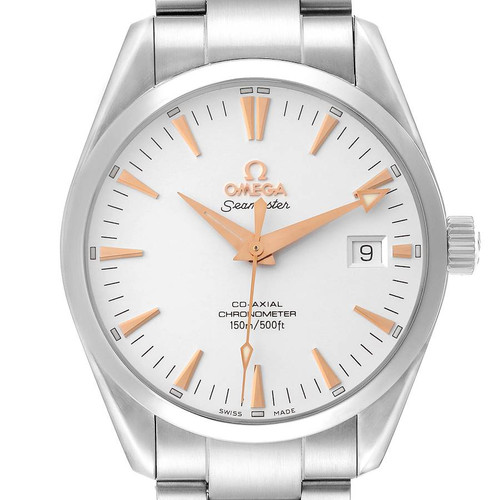 OMEGA Seamaster Aqua Terra Silver Dial Steel Mens Watch 2503.34.00 Image 1
