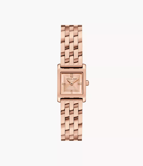 MICHAEL KORS Georgie Two-Hand Rose Gold-Tone Stainless Steel Watch Mk4932 Image 1