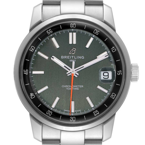 BREITLING Top Time B31 38Mm Steel Mens Watch Ab3113 Image 1