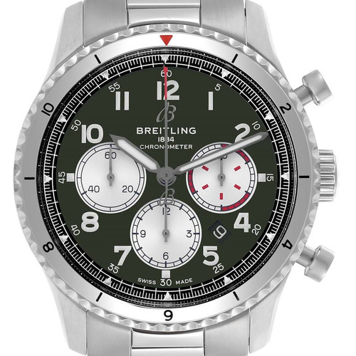 BREITLING Aviator 8 B01 Curtiss Warhawk Steel Mens Watch Ab0119 Image 1 BREITLING Aviator 8 B01 Curtiss Warhawk Steel Mens Watch Ab0119 Image 1