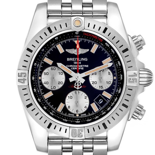 BREITLING Chronomat 41 Airborne Steel Mens Watch Ab0144 Image 1