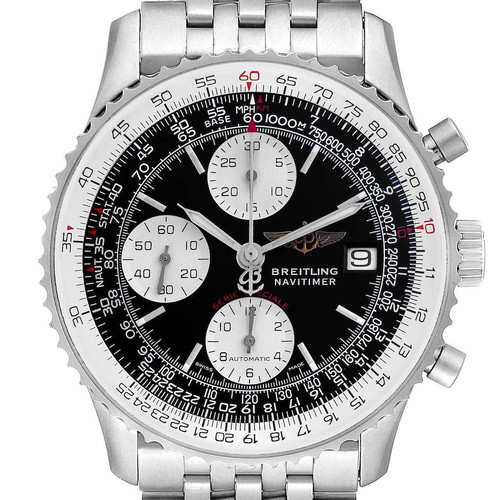 BREITLING Navitimer Fighter Chronograph Steel Mens Watch A13330 Image 1