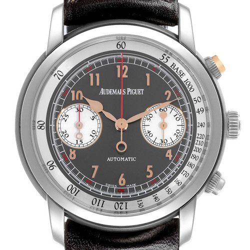 AUDEMARS PIGUET Jules Gstaad Classic Limited Edition Titanium Mens Watch 26558Ti Image 1