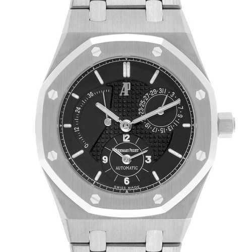 AUDEMARS PIGUET Royal Oak Dual Time Power Reserve Steel Watch 25730St Image 1