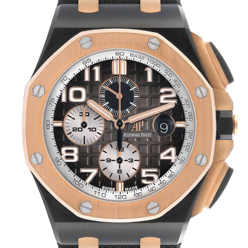 AUDEMARS PIGUET Royal Oak Offshore Rose Gold Ceramic Watch 26405Nr Image 1