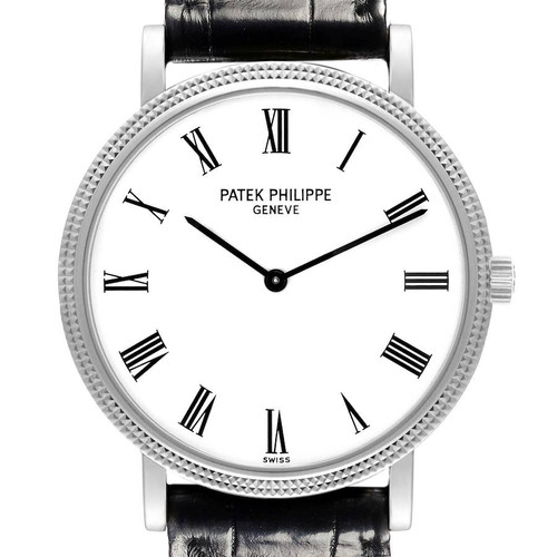 PATEK PHILIPPE Calatrava White Gold Automatic Mens Watch 5120G 5120 Image 1 PATEK PHILIPPE Calatrava White Gold Automatic Mens Watch 5120G 5120 Image 1