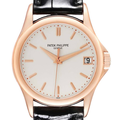 PATEK PHILIPPE Calatrava Rose Gold Automatic Mens Watch 5127R 5127 Image 1