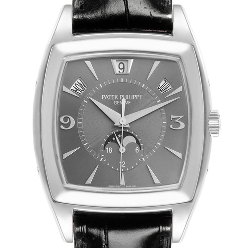 PATEK PHILIPPE Gondolo Annual Calendar White Gold Mens Watch 5135 5135G Image 1
