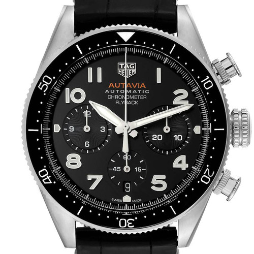 TAG HEUER Autavia Chronometer Flyback Steel Mens Watch Cbe511A Image 1