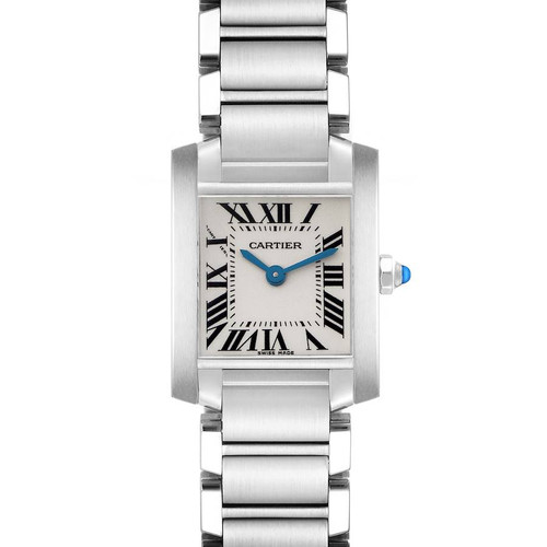 CARTIER Tank Francaise Small Steel Ladies Watch W51008Q3 Image 1