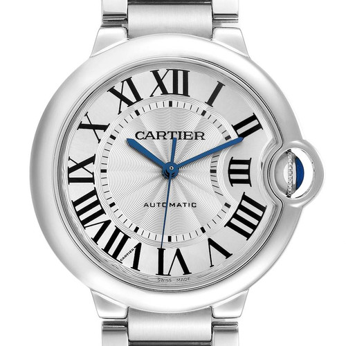 CARTIER Ballon Bleu Midsize Steel Automatic Ladies Watch W6920046 Image 1