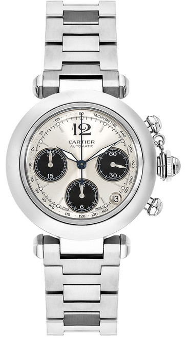 CARTIER Pasha 37Mm W31048M7 Image 1
