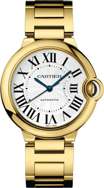 CARTIER Ballon Bleu 36Mm 18K Yellow Gold Women'S Watch Wgbb0046 Image 1