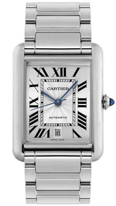 CARTIER Tank Must Extra Large Steel Men'S Watch Wsta0053 Image 1 CARTIER Tank Must Extra Large Steel Men'S Watch Wsta0053 Image 1