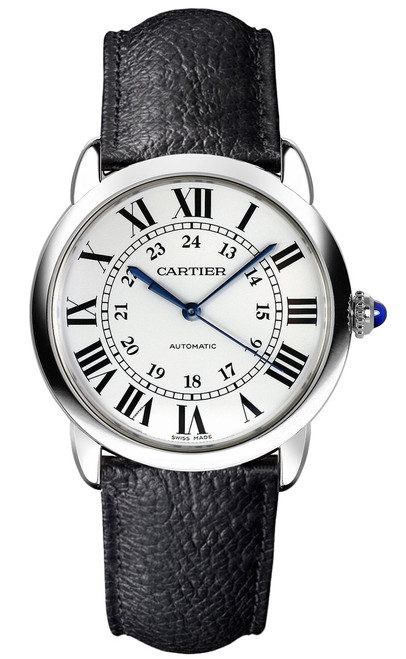 CARTIER Ronde Solo 36Mm Steel Luxury Watch Wsrn0021 Image 1