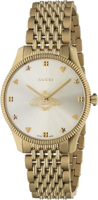 GUCCI G-Timeless Silver Dial 36Mm Women'S Watch Ya1264155 Image 1