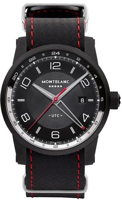 MONTBLANC Timewalker Gmt Utc Men'S Watch 115360 Image 1 MONTBLANC Timewalker Gmt Utc Men'S Watch 115360 Image 1